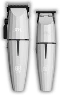 Hair Discount Elektrorasierer, Weiß, JRL Ghost Herren-Haarschneide- und Barttrimmer-Set, Präzisions-Haarschneider