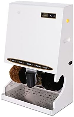 YANYUESHOP Schuhbürsten, 510*280'750 mm, 100 W, Grau, Kommerzielle vertikale Schuhputzmaschine, automatische Induktions-Schuhputzmaschine