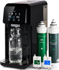 HO3 Wasseraufbereiter, Schwarz, Home One Auftisch Osmoseanlage für Trinkwasser mit 4, 95°C), 10 Stufen Wasserausgabe