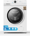 Midea Waschmaschine, 8 kg, Weiß, Energieklasse A 1400 U/min MF10EW80B