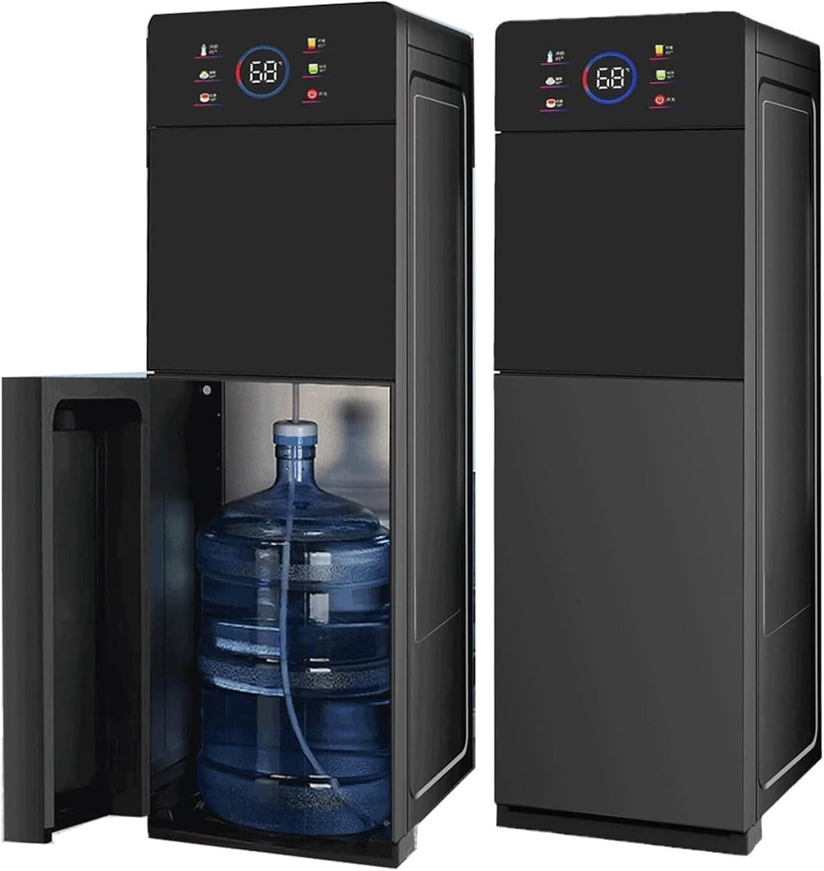 Wasserkühlerspender Kühler & Wasserspender, 001,100 cm, 31.5 cm, 32 cm, Polypropylen, Schwarz