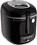 Moulinex Heißluftfritteuse, 2 kg, Schwarz, Fritteuse XXL Mega AM480870