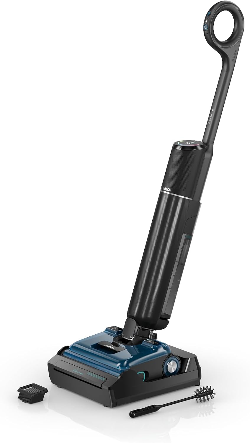 Bosch Nass-,Trockensauger für Werkstätten, Schwarz, OneFlow Nass-Trockensauger, Plus 1 Filter, BHF61BS