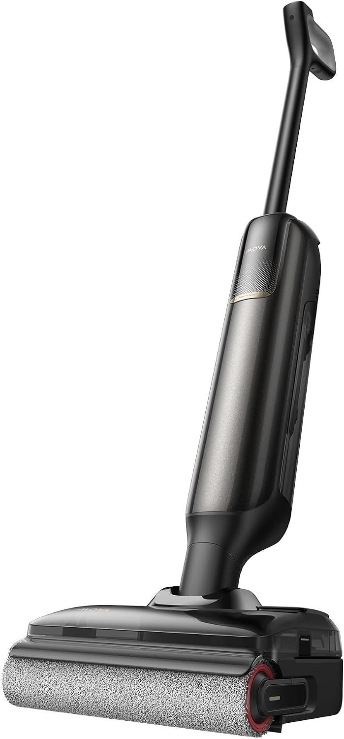 MOVA Nass-,Trockensauger für Werkstätten, Schwarz, M50 Nass- und Trockensauger, 22000 Pa Saugkraft, 85 °C Bürstenwäsche