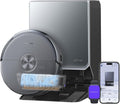 NARWAL Saugroboter, Schwarz, Flow 2 Saug- und Wischroboter mit All-in-One-Station, FlowWash-Wischsystem mit 60 °C Heißwasser