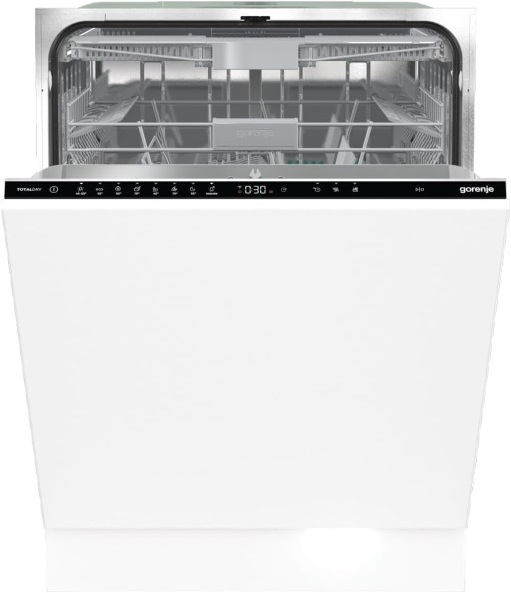 Gorenje Geschirrspüler, Edelstahl, Silber, GV673B60-743053 Vollintegrierbarer Einbau