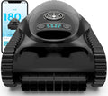BRINBO Poolroboter, Schwarz, (Upgrade 2026) C1 Boden und Wand, Wasserlinie, Tief