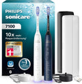 PHILIPS Schall, Weiß, Sonicare 7100 elektrische Zahnbürste, zahnbürste mit App, 4 Putzmodi und 3 Intensitätsstufen