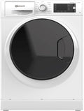 Bauknecht Waschmaschine, 85 x 60,5 x 59,5 cm, 8 kg, Weiß, WM Sense 824 PS Frontlader- - Bis - Active Care, Color+