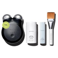 NuFACE Sets & Kits, Schwarz, MINI+ Microcurrent Facial Device Kit, FDA-zugelassen - Mikrostrom-Gerät zur Hautstraffung