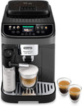 De'Longhi Kaffeevollautomat, Grau/Schwarz, Magnifica Evo Next ECAM310.60.GB, für Kaffeebohnen, Automatischer Milchaufschäumer für Cappuccino