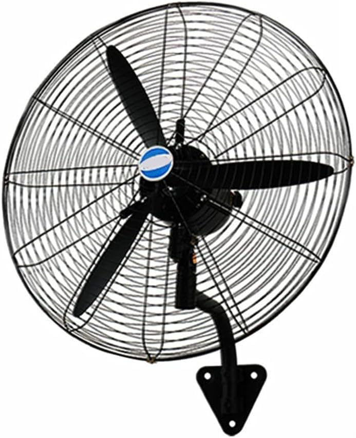 SaryEdge Turmventilator, Schwarz, Industrieller Hochleistungs-Wandventilator für den, 3-stufig, oszillierend, neigungsverstellbar