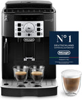 De'Longhi Kaffeevollautomat, Schwarz, Magnifica S - Perfetto mit klassischem Milchaufschäumer, Espresso- und Cappuccino Kaffeemaschine