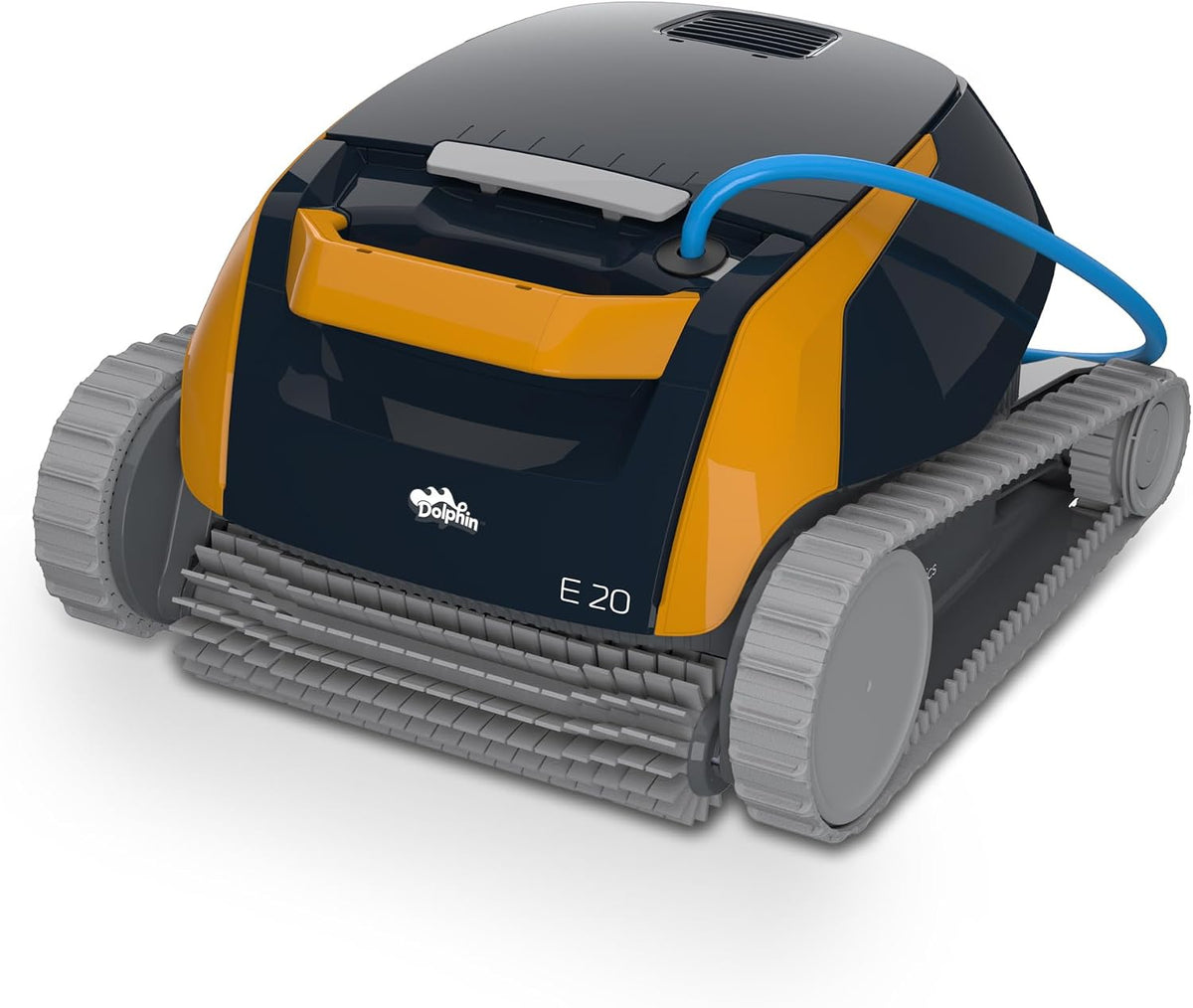 Dolphin Poolroboter, 10 m, Grau, E20 Automatischer Poolreiniger - Wandklettern, Eingelassene Pools bis zu