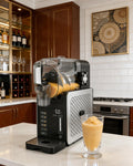 Zstar Eismaschine, 1.9 L, 200 W, Schwarz, ommer Slush-, Ice Crusher Alternative, 5 Programme für Frappé & Sorbet
