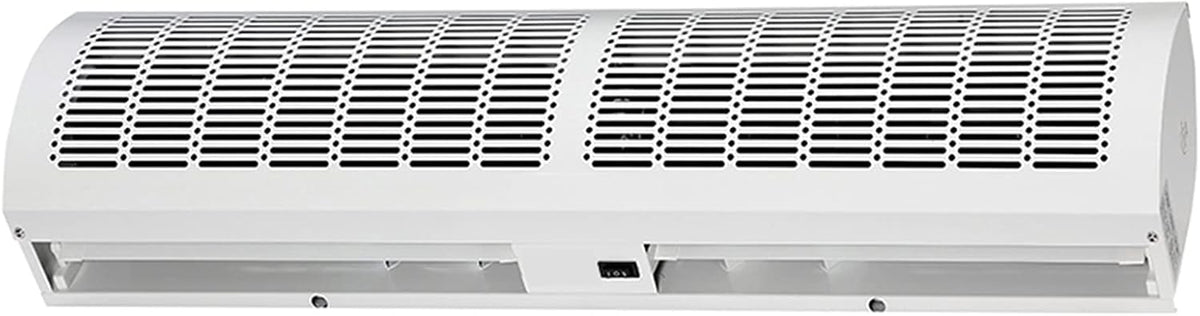 Türheizung Heizen & Kühlen, 100 cm, 120 cm, 60 cm, 90 cm, Schwarz, Luftschleier, Energiesparende Fernbedienung