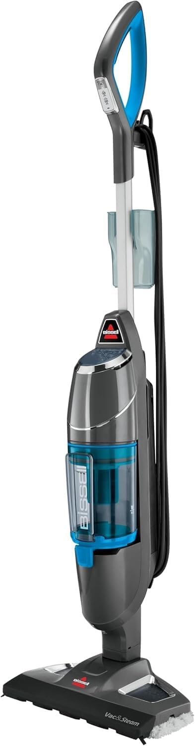 Bissell Staubsauger, 81 dB, Schwarz, Vac & Steam Titanium, 2-in-1 und Dampfreiniger, Für Hartböden, Fliesen, Parkett