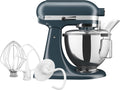 KitchenAid Universalküchenmaschinen, 4,3 L, Blau, Classic Küchenmaschine mit Schwenkkopf, 10 Stufen mit Sanftanl