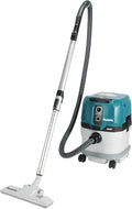 Makita Staubsauger, 15 L, 40 V, Weiß, VC003GLZ Akku- max. Nass+Trocken (ohne Akku, ohne Ladegerät), Petrol/