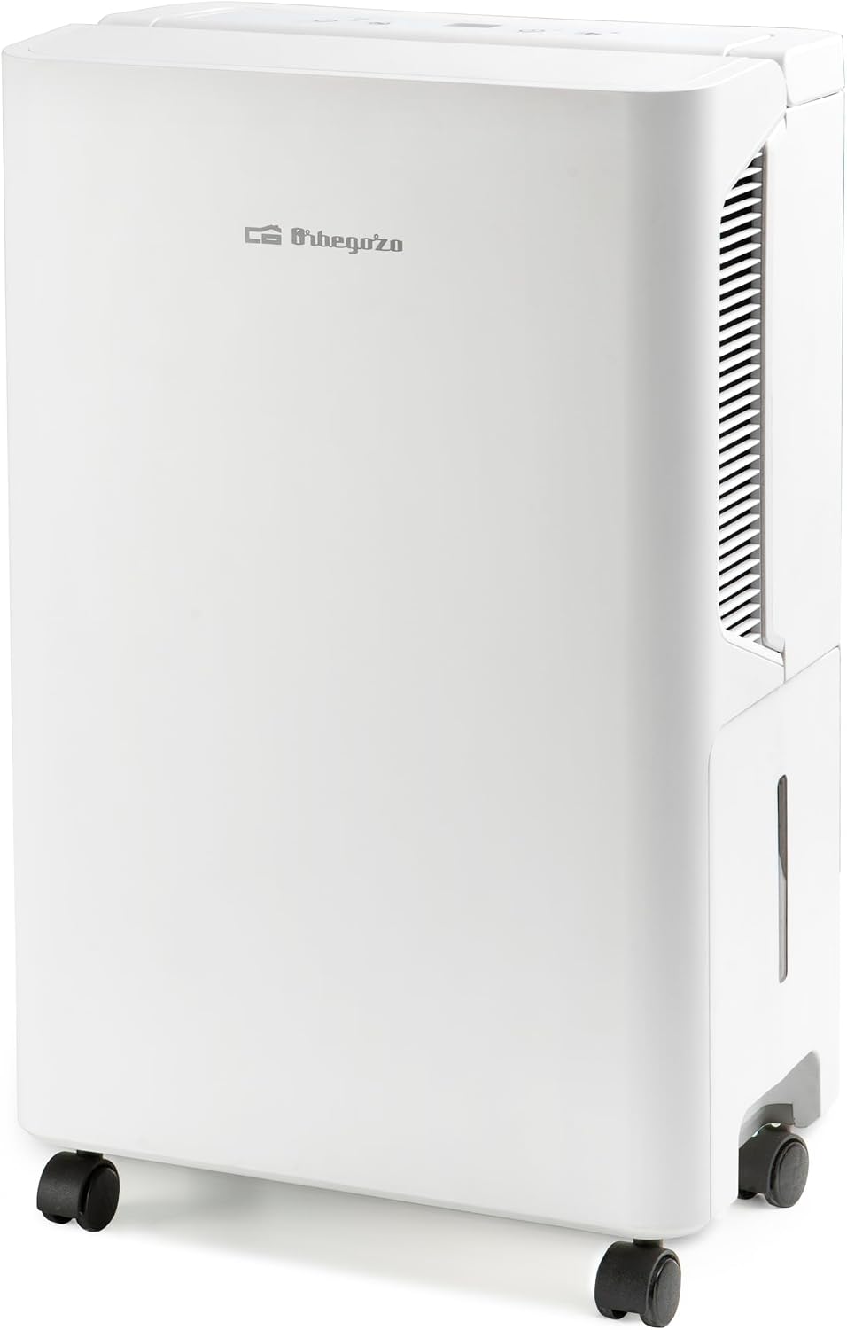 Orbegozo Luftentfeuchter, 36 dB, 2,5 l, 12 l, 50 m, Weiß, DH 1245, /Tag, Fläche, leise, ökologisches Gas, R290 Timer