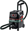 metabo Stabstaubsauger, 25 M, 18 V, Schwarz, Akku Nass- Trockensauger ASR 36-18 BL SC (602046850), mit großem Zubehörset inkl. Düsen