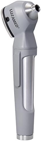 Luxamed Otoskope, Grau, LED Otoskop LuxaScope Auris Otoscope inkl. Zubehör 3, 7 Volt in Taschenformat
