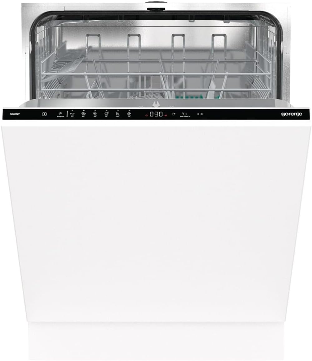 Gorenje Geschirrspüler, Silber, GV642E90 Vollintegrierbarer Einbau