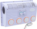 GmhXylophyte Kompressor, 48 x 15 x 32 cm, 80 W, 12v, 24v, Weiß, / LKW Klimaanlage - Energieeffizientes Dc-KüHlgeräT FüR LKW