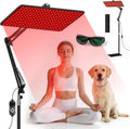 Sofa Morfone, Schwarz, Rotlichtlampe für Gesicht & Ganzkörper - L, Infrarotlampe mit 2 Fernbedienung, (660nm, 850nm