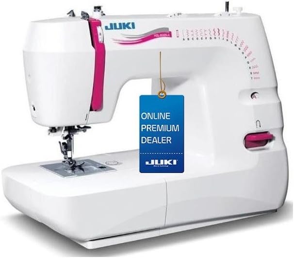 JUKI Overlock-Nähmaschinen, 41 x 17,7 x 30,8 cm, Weiß, Nähmaschine mechanisch, Metall