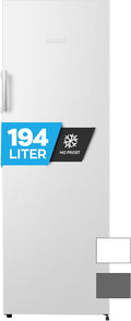 Heinrich´s Gefrierschrank, Weiß, Temperatur:-14°C~-24°C, Freezer, No-Frost Schutz, Gefrierschubladen + Gefrierfach