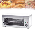 Glowdora Elektrogrill, Silber, 2000-W-Salamandergrill, Elektrischer Raclettegrill Mit Käseschmelzfunktion, 300 °C