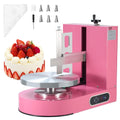 VEVOR Modellierwerkzeug, 35,56 cm, Rosa, einstellbare Tortencremestreichmaschine elektrische, zum Bestreichen und Schmieren von Kuchenglasuren