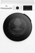 Beko Waschtrockner, 9 kg, 6 kg, Weiß, BM3DT4944 W Frontlader, Waschen / Trocknen, 1400 U/Min., SteamCure, EnergySp