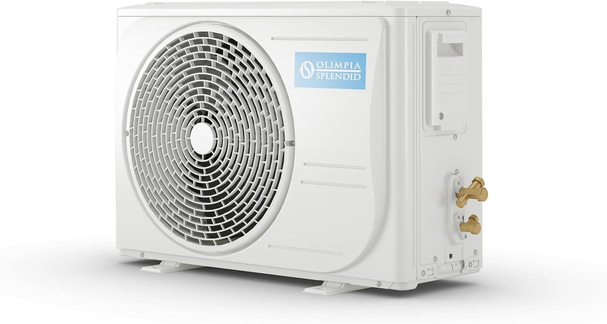 Olimpia Splendid Klimaanlage, Schwarz, OS-CEMTH09EI Außeneinheit Mystral S1 E Inverter 9, Festes Klimagerät Gas R32