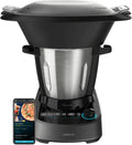 Cecotec Universalküchenmaschinen, 1600 W, Schwarz, Multifunktions-Küchenmaschine Mambo 11090, 37 Funktionen