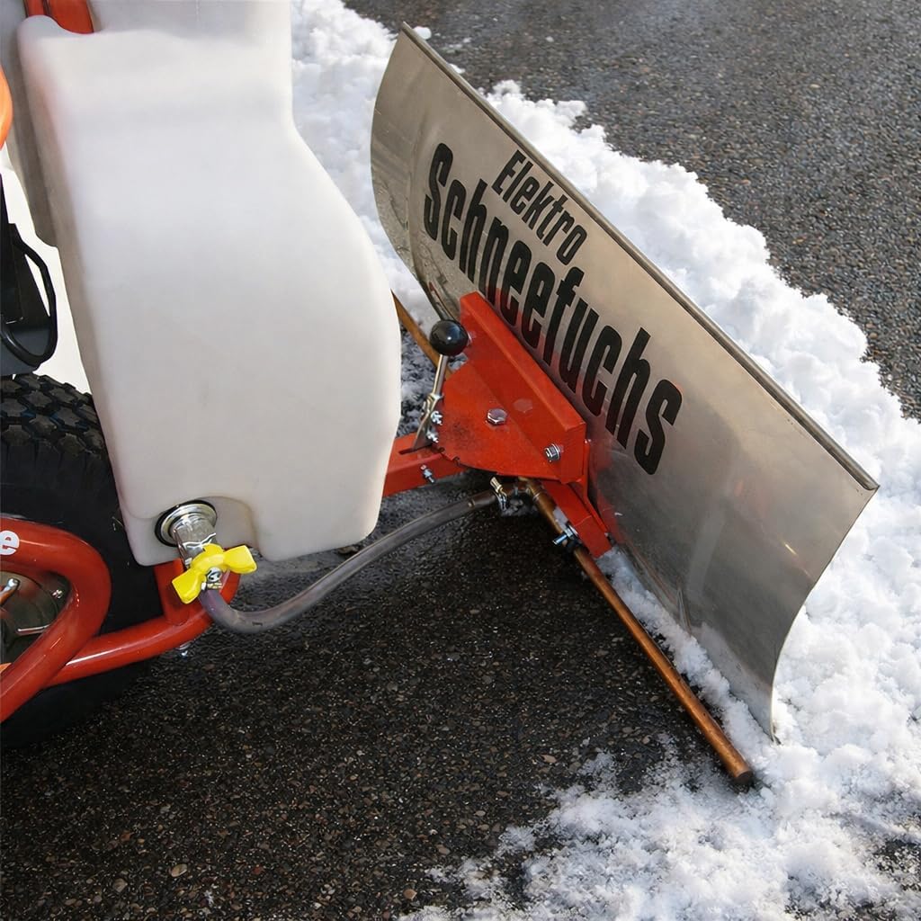PowerPac Schneefräse, 13 L, Schwarz, Flüssig-Taummittelbehälter inkl. Sprüheinrichtung & Adapter, passend für Elektro-Schneeräumer ES230