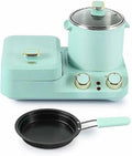 THREMA Sandwich- & Paninitoaster, Schwarz, Retro-Haushalts-Frühstückszubereiter, 4-in-1-Frühstücksstation Mit Bratpfanne