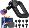 BOB AND BRAD Handmassagegeräte, 16 mm, Schwarz, D6 Pro Max+ Massagepistole mit Wärme und Kälte