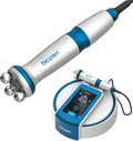 ERBILON Toninggeräte, Schwarz, Bio Pen T6, Professionelles Anti-Aging Gerät, EMS Mikrostrom + RF Radiofrequenz + LED Licht