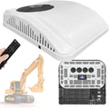 DOZPAL Mobiles Klimagerät, 12 V, 24 V, Weiß, / Dachklimaanlage für Wohnmobile, Schnellkühlung, extrem leises Gleichstrom-Klimagerät für Wohnmobile
