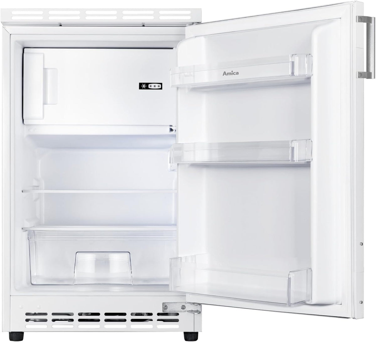 Amica Kühlschrank, 82 x 50 x 57 cm, 82 L, Weiß, Unterbau- UKSD 361 951