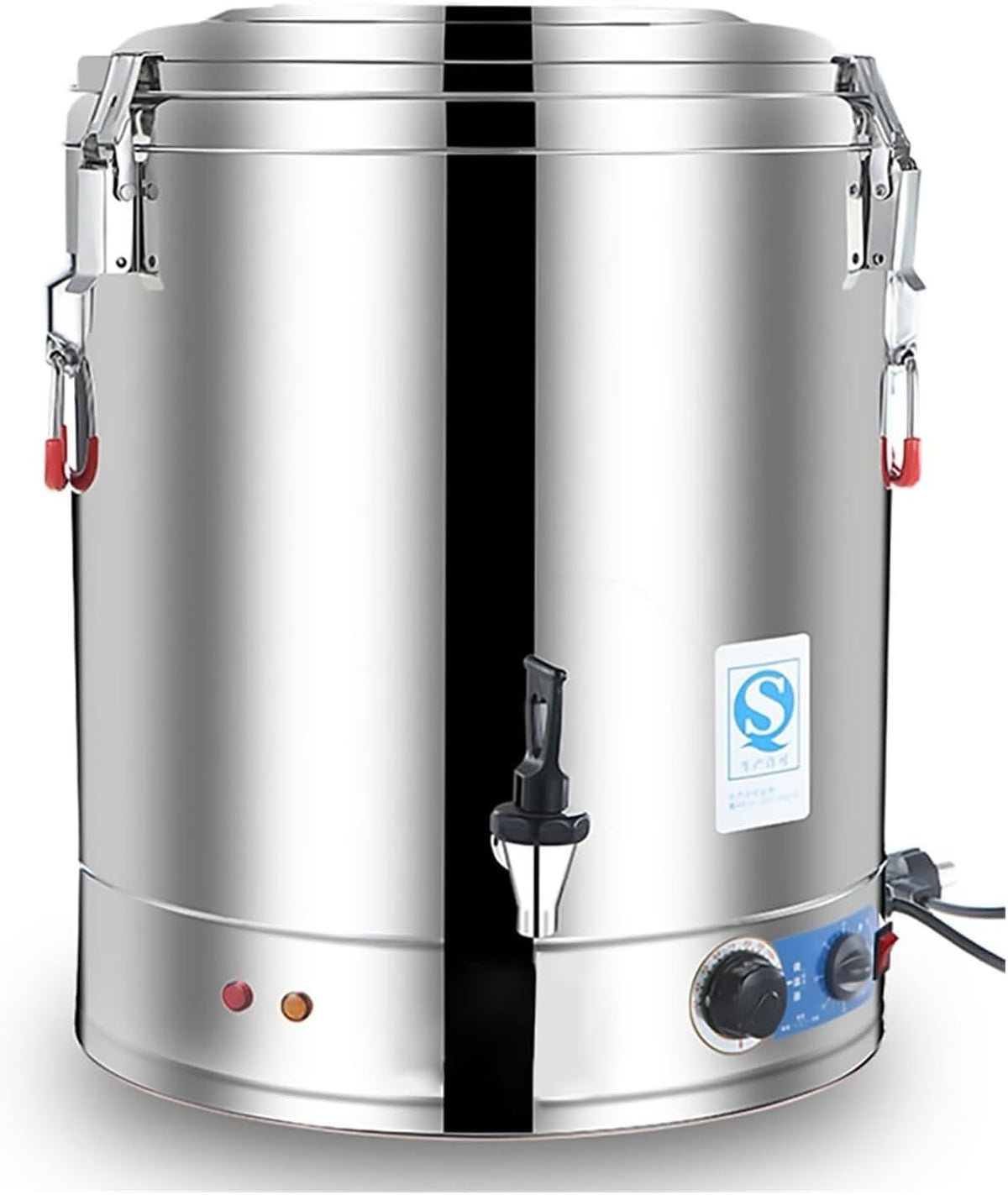 YXCMD Heißwasserspender, 40 L, 50 L, 60 L, 70 L, Silber, Edelstahl für Gewerbe - / / / Großvolumen, Temperaturregelung
