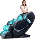HealthRelife Massagestühle & Sitzauflagen, 135 cm, Schwarz, 3D Massagesessel mit 24 Luftkissen SL-Schiene, 6 Programme