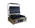 L2G Elektrische Tischgrills, 34 x 23 cm, Silber, Professioneller Panini-Grill - Edelstahlgestell +