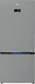 Beko Kühl-Gefrierkombination, 551 l, Silber, B7RCNE595ZXPW freistehend, großer Kühlschrank, Nettovolumen, NoFrost