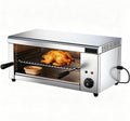 GESAIDES Elektrogrill, 2000 W, 2000 W, Lebensmittelechter Edelstahl, Silber, Salamander, Einfache Wandmontage