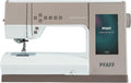 PFAFF Elektronisch gesteuerte Nähmaschinen, 7 Zoll, 250 mm, Grau, creative elevate™ 680 Nähmaschine, Über 400 Stiche