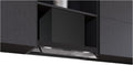 Siemens Dunstabzugshaube, 60 cm, Klarglas und Mattschwarz, Transparent, iQ300 Integrierte Designhaube Klarglas Mattschwarz LJ65BCC60