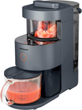 MEDION Standmixer, Schwarz, Suppenkocher mit Mixer (Suppenbereiter, Mixen und Kochen, Babynahrung, Smoothies, Milchshake